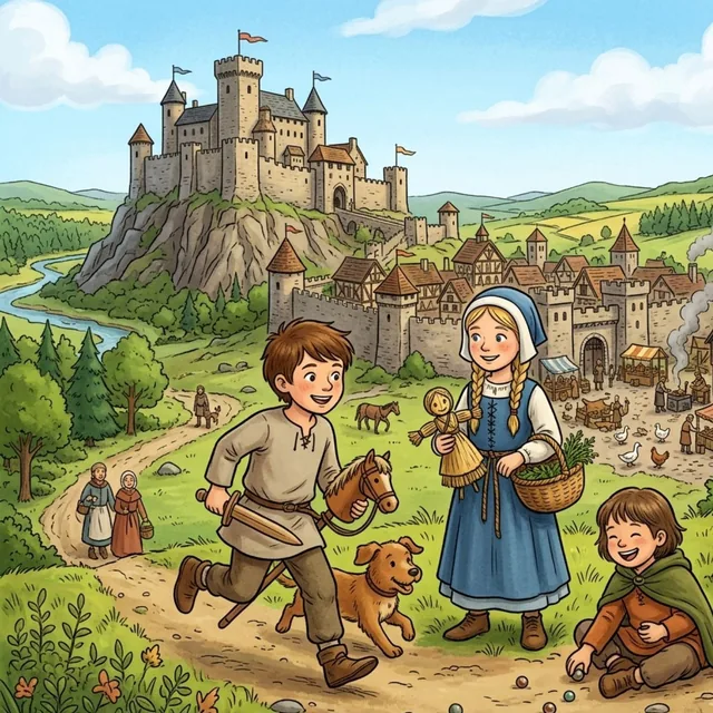 Folgen-Cover: Kinder im Mittelalter